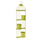 Саксийник клетка 3 саксии зелен  25X10X86CM