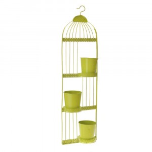 Саксийник клетка 3 саксии зелен  25X10X86CM