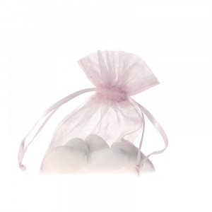 Торбичка органза розова  7.5Х10.