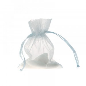 Торбичка органза св.синя  7.5Х10.