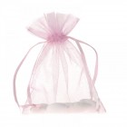 Торбичка органза розова 10Х15.