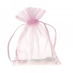 Торбичка органза розова 10Х15.