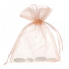 Торбичка органза св.оранжева 12Х17