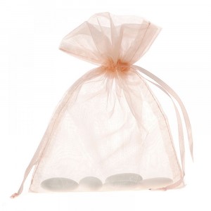 Торбичка органза св.оранжева 12Х17