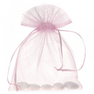 Торбичка органза розова 12Х17.