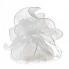 Торбичка сатен бяла-2 34cm