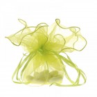 Торбичка органза бонбон св зелено D34cm