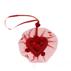 Сърце тюл лукс