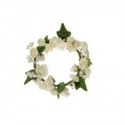 Венец цветя крем D27