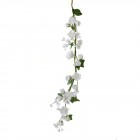 Гирлянд цветя бял 100CM