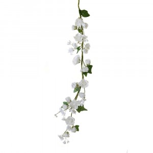 Гирлянд цветя бял 100CM