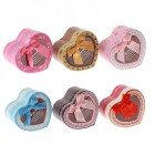 Катронена кутия Сърце, 6 модела, 13X12X8.5CM.