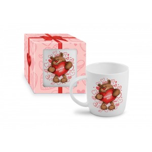 Чаша с кутия мече“Обичам те!“(1X12)