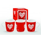 Чаша с кутия “ I love you“,300ml(1X12)