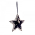 Звезда черно и бяло 14CM