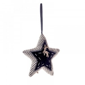Звезда черно и бяло 14CM
