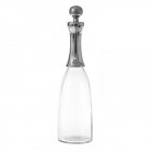 Бутилка, стъкло и метал, D09X36