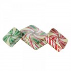 Метални кутии правоъгълни шарка бонбон, 19Х14Х7/14Х10Х6/13Х9Х5CM