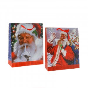 Коледна торба хартия Д.Коледа 18Х8Х32CM