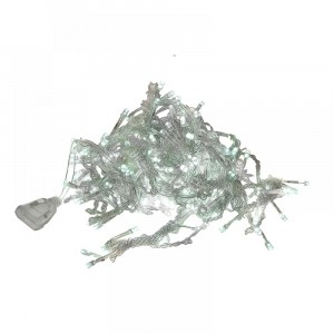 Коледни лампички бели перде съединяващи се 200бр LED