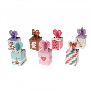 Сгъваеми картонени кутийки различни дизайни1  8X8X25CM