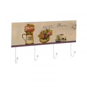 Дървена закачалка, вази, 34Х20CM