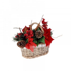 Коледна аранжировка в кошница 30Х30CM