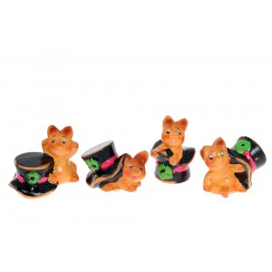 Прасенце шапка за късмет, 5см.,  4 мод. (12/384)