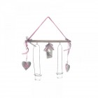 Висяща декорация и сърца 43X55CM