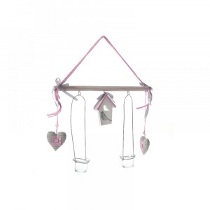Висяща декорация и сърца 43X55CM