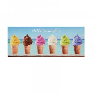 Картина принт върху канаваца сладолед1 60Х24 CM