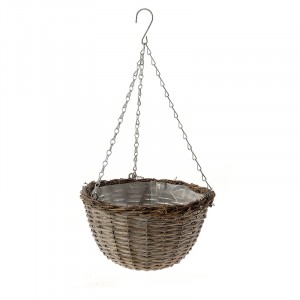 Кашпа плетена висяща  D30X17
