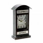 Настолен часовник метал LONDON 15Х26СМ