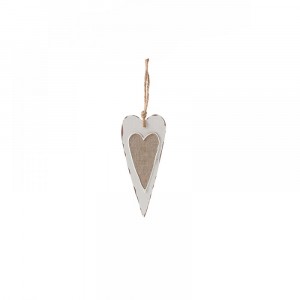 Сърце дърво претрито 06Х14 CM