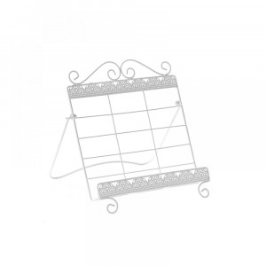 Поставка за вестници метал бяло 26Х23Х28