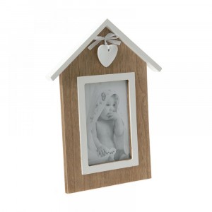 Рамка дърво и сърце къща 23Х29