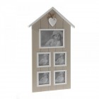  Дървен колаж за снимки,HOME, претрито,29х47