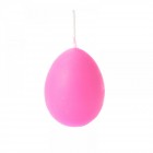 СВЕЩ ЯЙЦЕ, МАТ, ЦИКЛАМА, 11 СМ