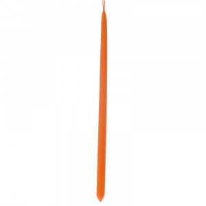 Свещ , оранжева, мат,35CM