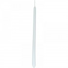 Свещ конус, гланц, бяла, 35 см