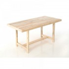 Дървена маса, 54х115х57 см