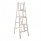 Декоративна стълба, LOVE, бяла, 45Х150см