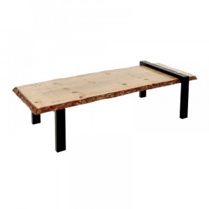 Маса, бор, метални крака, 175х63х47 см