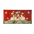 Коледен светещ надпис 