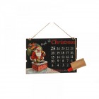  Коледен календар с Дядо Коледа, 30х20см