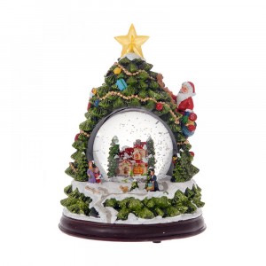 Преспапие,музика, светлина и движение, 23х17 см