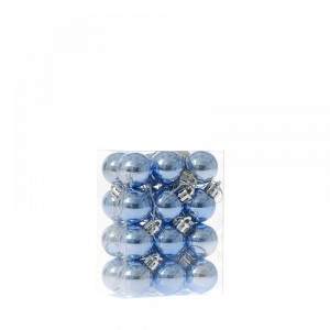 Топки, сини, 3 см, к-т 24 бр.