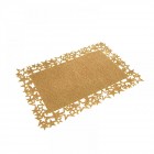 Подложка за маса,злато, звезди, 45х30 см