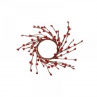 Венец от червени топчета