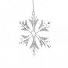 Стъклена висяща звезда, 19 см